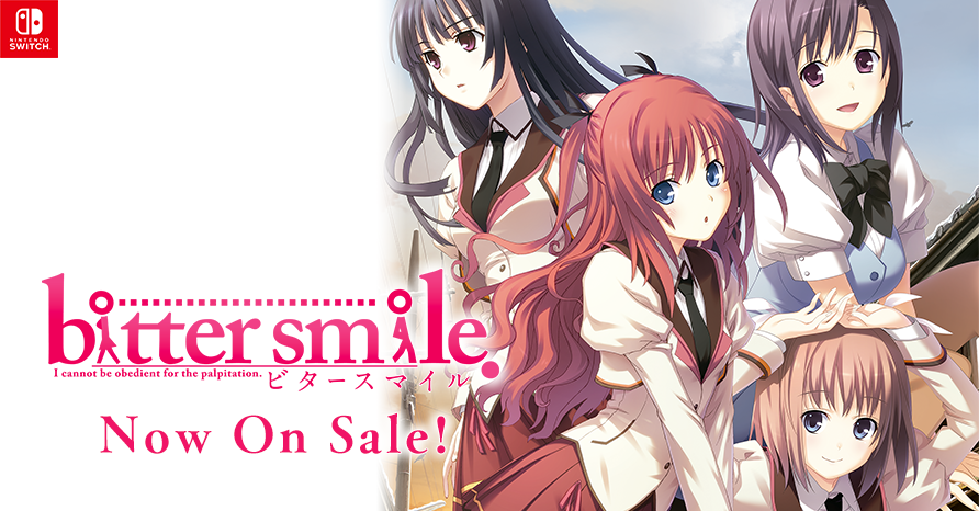 bitter smile. NOW ON SALE!